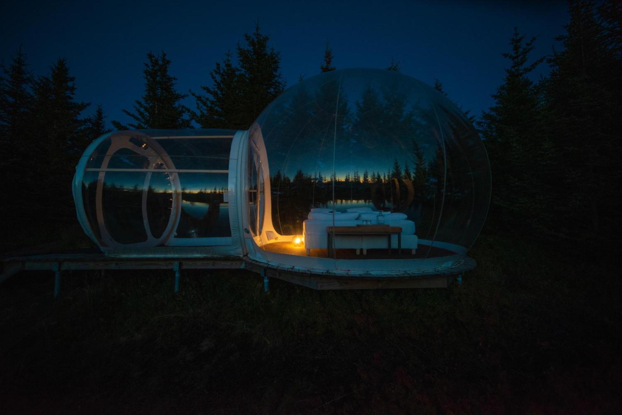 Buubble Hotel - Oelvisholt Selfoss Kültér fotó