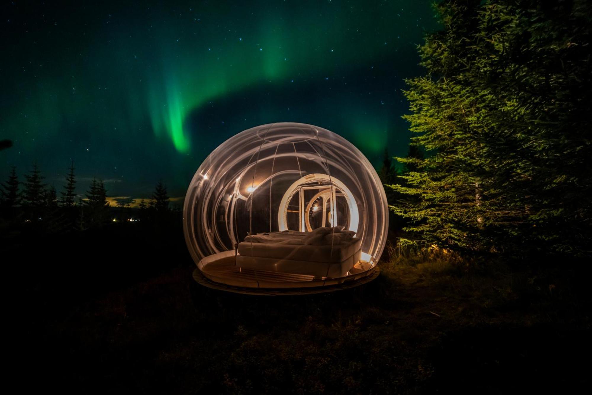 Buubble Hotel - Oelvisholt Selfoss Kültér fotó