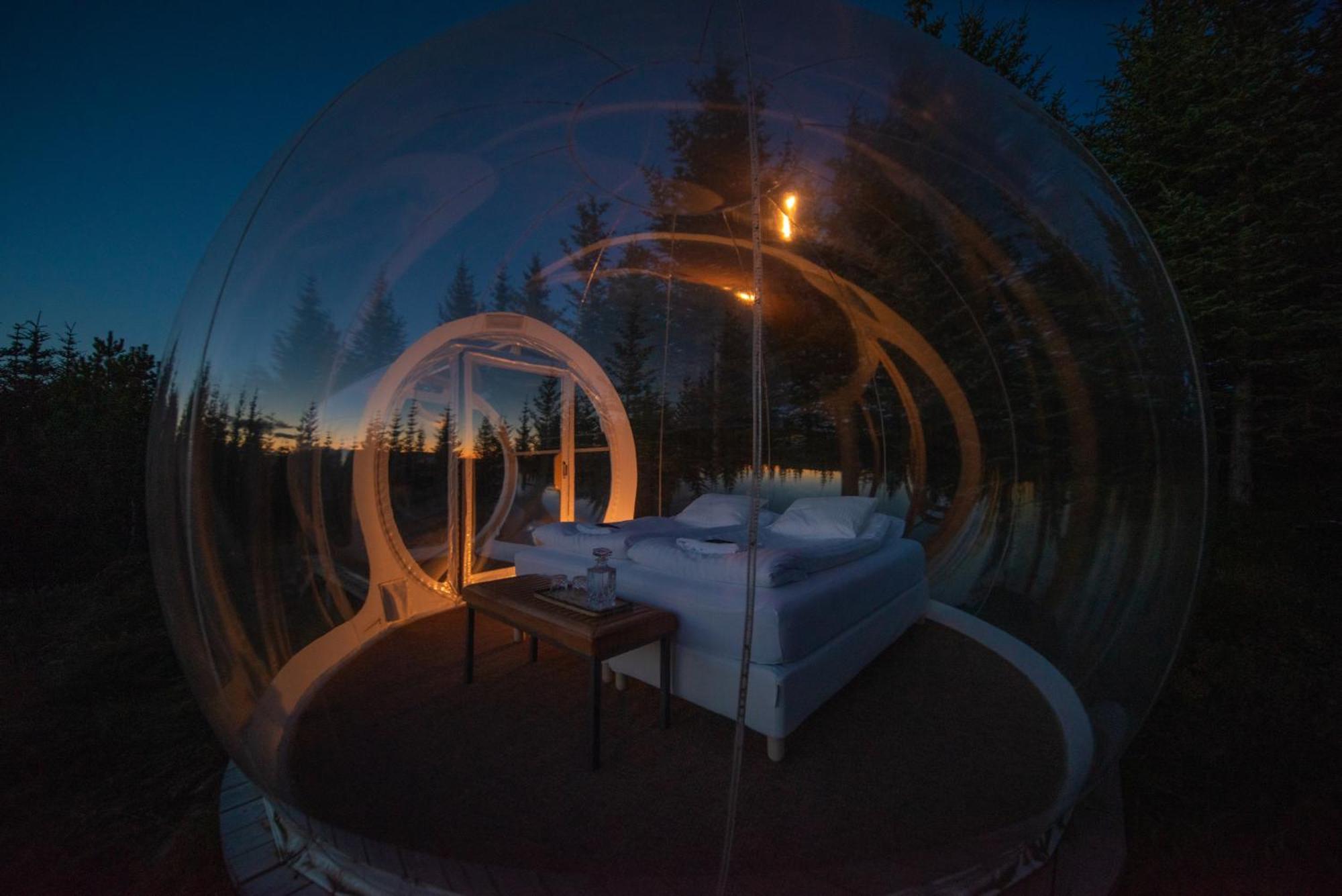 Buubble Hotel - Oelvisholt Selfoss Kültér fotó
