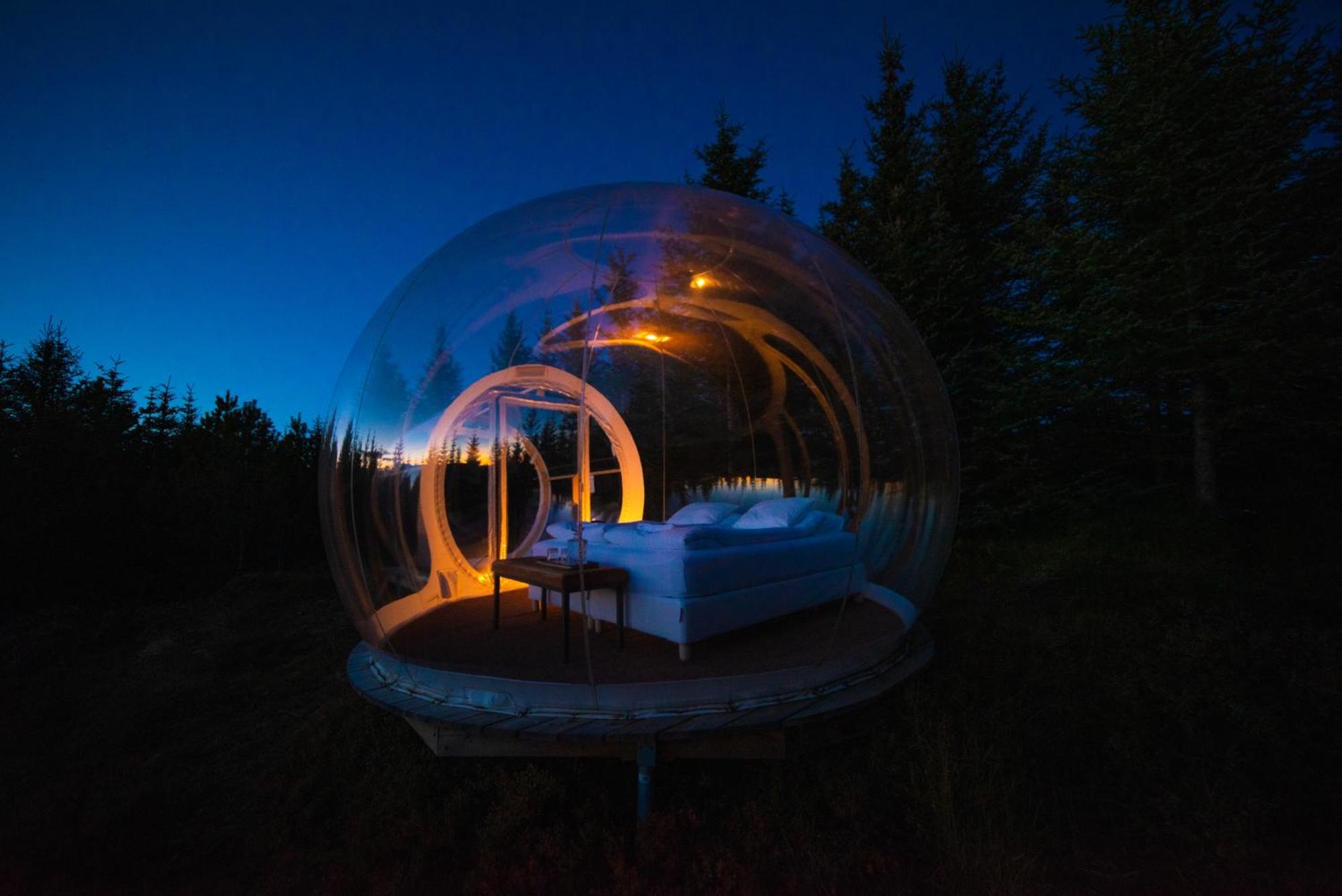 Buubble Hotel - Oelvisholt Selfoss Kültér fotó
