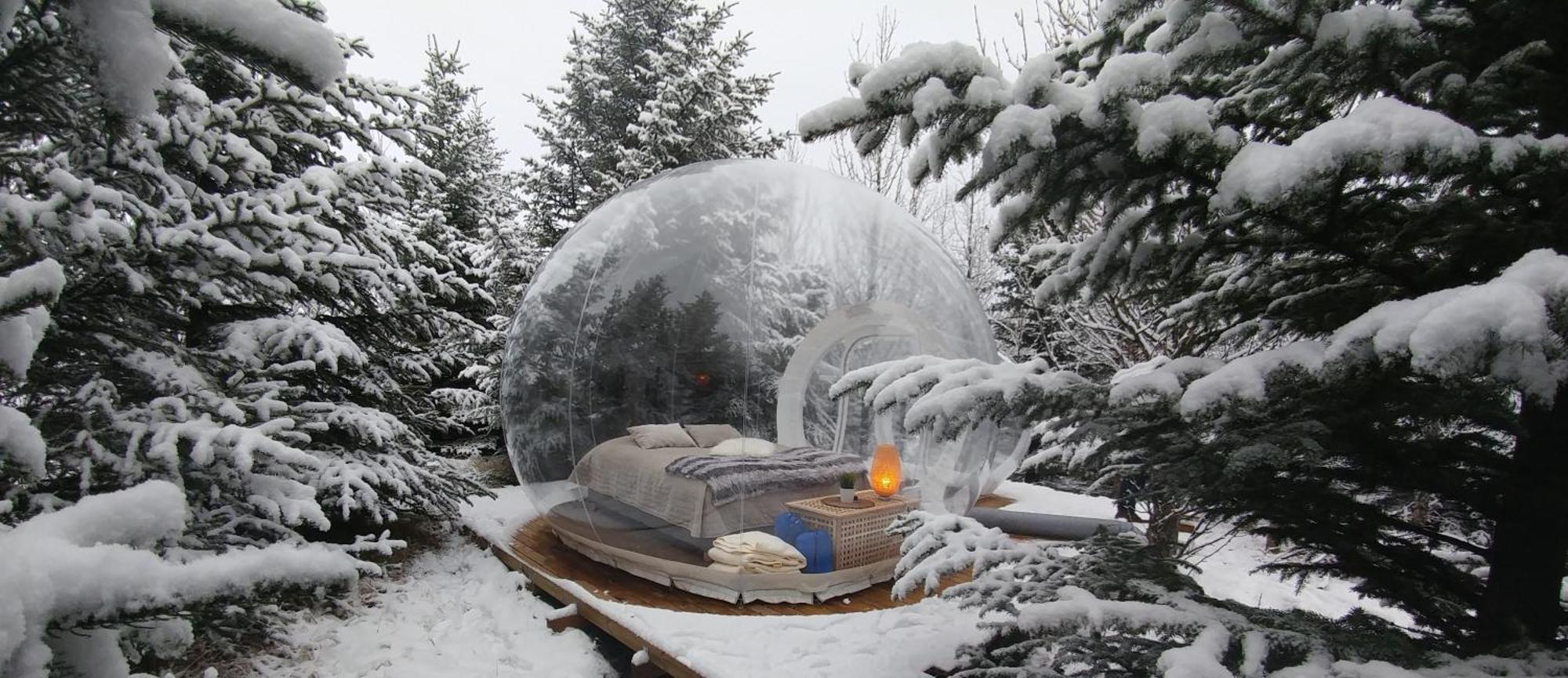 Buubble Hotel - Oelvisholt Selfoss Kültér fotó